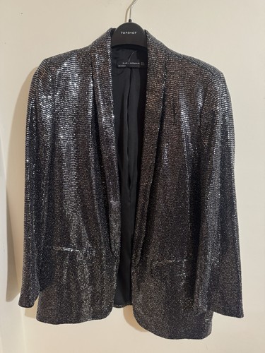 Zara ladies black silver