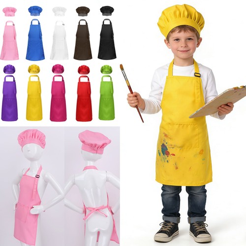 Boys girls apron and chef - girls,