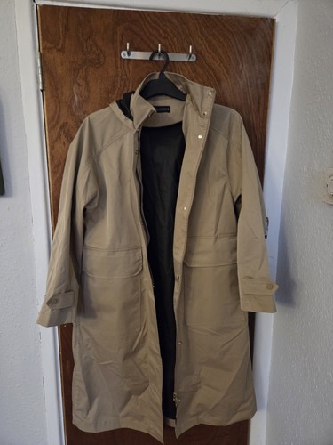 Zara beige trenchcoat s - trenchcoat, xs-s