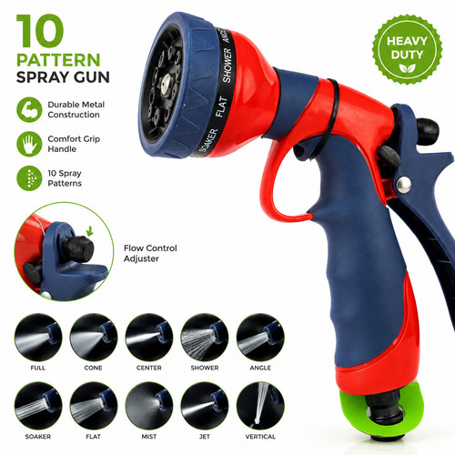 Pattern metal garden hose - metal,