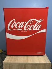 Husky 50L Mini Fridge Coca-Cola/Coke Table Top, Model HUS-EL207