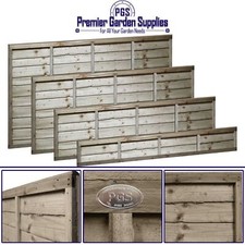 Larch Lap Panel 6ft Wide- 1ft