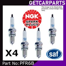 NGK PFR6B Spark Plug x4 For