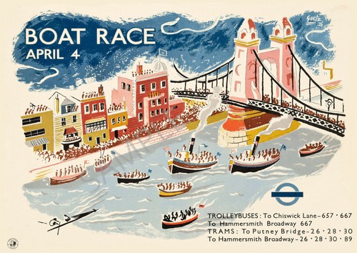 Vintage poster london 1936 - poster,