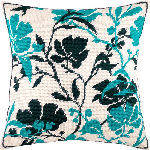 Needlepoint pillow kit - pillow,