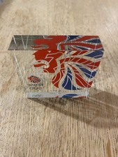 Team GB Glass Paperweight