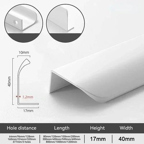 Hidden cabinet handles - cabinet,