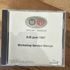 ORIGINAL JAGUAR JHM1127 XJS XJ-S WORKSHOP SERVICE REPAIR MANUAL CD post 1987