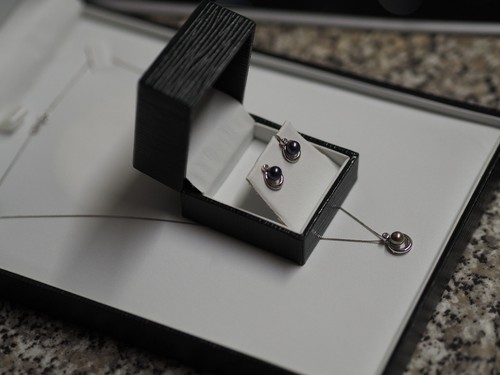 Pearl 9ct white gold - 9ct, diamond