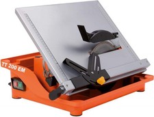 Norton Clipper 70184625701 "TT 200 EM" Water-Powered Tile Saw, Grey/Silver/Or...