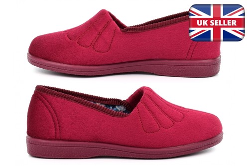 Womens wide fit slippers - womens,