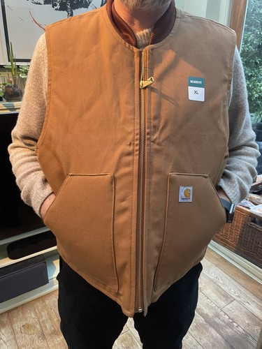 Carhartt duck quilt lined - duck,