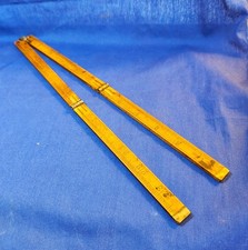 24" Antique Folding Wood Ruler