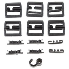 British Army Issue GSR Respirator Buckle Set Replacements Brand New