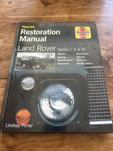 Haynes land rover series ii - series, i