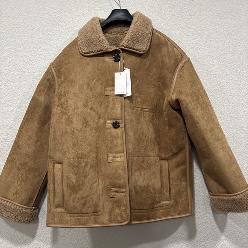 Mng mango women faux - mango, faux-shearling