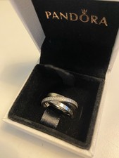 Pandora Crossover Pave Triple