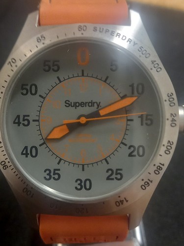 Super dry men wristwatch - dry, men's