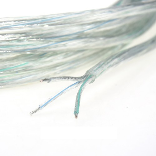Transparent wires 3 core - 2m,