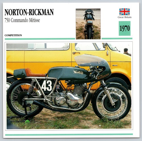 Norton rickman 750 commando - 750,