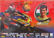 Imre Toth Hand Signed Promo Card BSB Autograph Superbikes