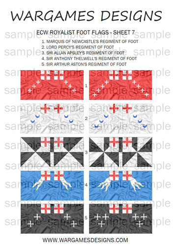 28mm ecw royalist - 28mm, flags