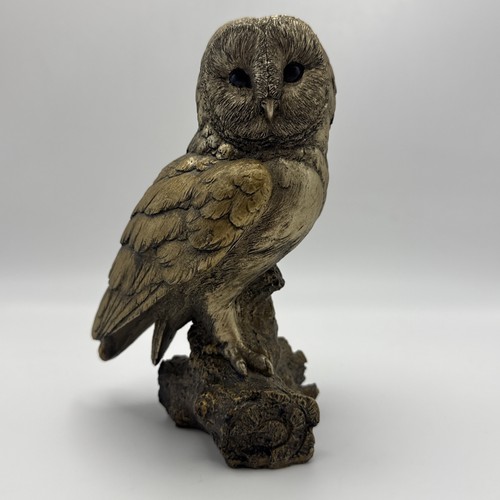 Bronze finished barn owl - finished,