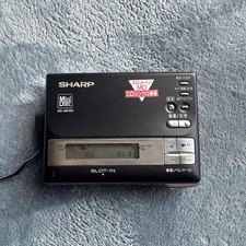 Sharp MD MS100 Black Portable