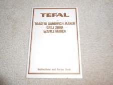 TEFAL TOASTED SANDWICH GRILL