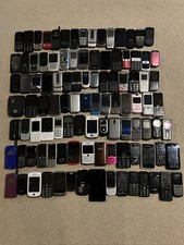 Job Lot Mix 100 x UNTESTED Mix of Mobile Phones