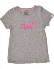 PUMA Girls Graphic T-Shirt Top