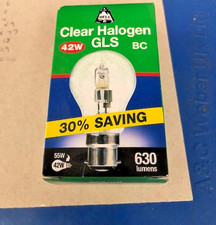 42W BC Halogen GLS Bulb –