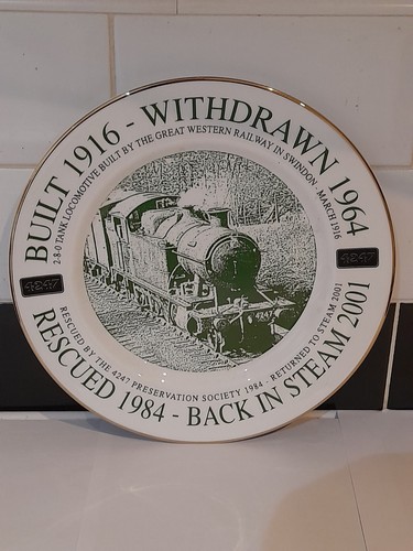 Gwr railway collectors plate - railway,