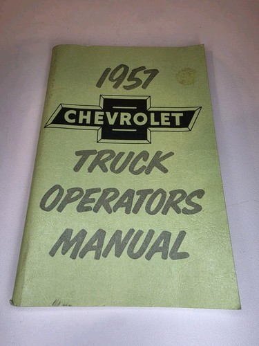 1957 chevrolet truck owner - 1957,