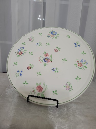 Flat cake plate - plate, 12"