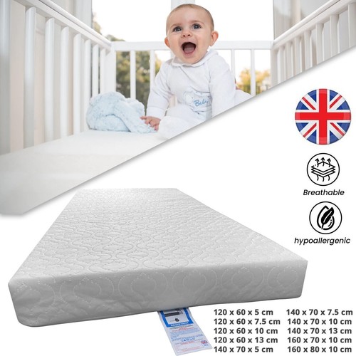 Baby cot bed toddler quilted - cot,