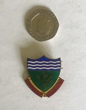 "Strength Loyalty & a Happy Way" Fattorini & Sons Ltd Enamel Lapel Pin Badge