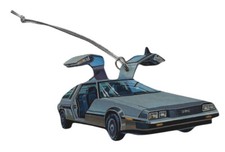 Delorean Christmas Tree