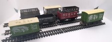 7x VINTAGE HORNBY OO BESTWOOD - OCEAN - PRIME PORK - BANNOCK & NE MODEL WAGONS