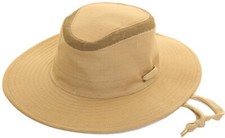 Mens Aussie Bush Hat Vented Outback Safari Lightweight Wide Brim Summer Sun Cap