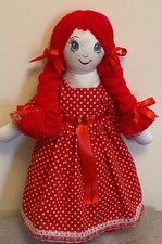 Inch rag doll - doll, made