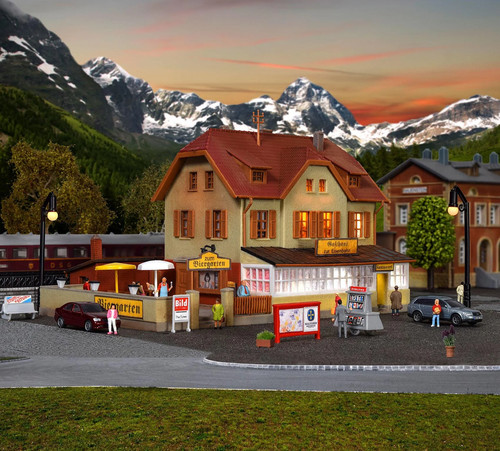 Inn the railway with - inn,