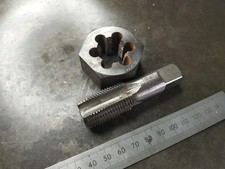 1/2 bsp tap &  die nut Warrior