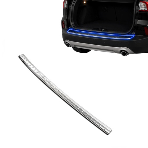 Chrome rear bumper protector - rear,