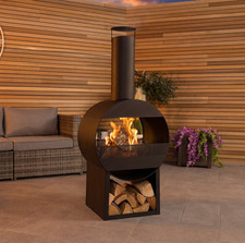 129cm Black Powder Coated