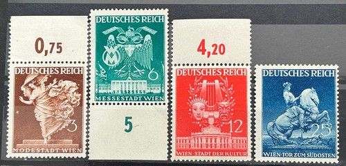 German stamps 1941 set - german,