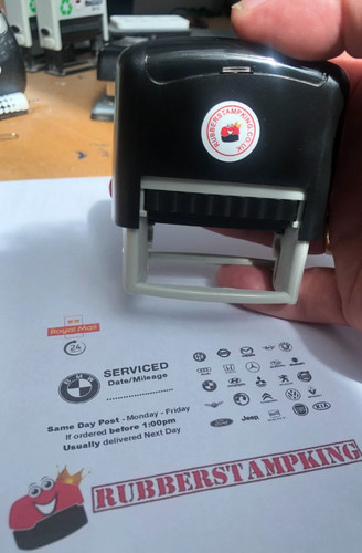 Garage mechanics stamp car - mechanics,