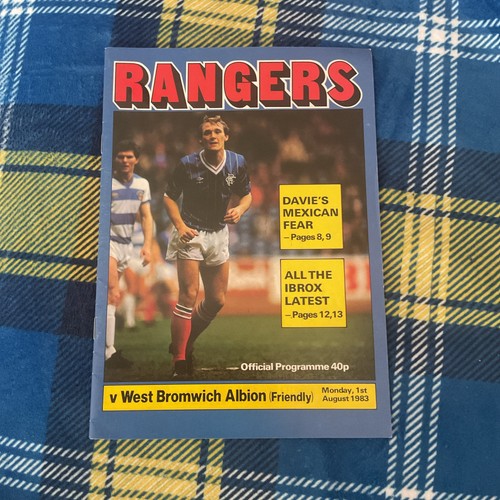 Rangers west bromwich albion - rangers, v