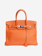 Hermes Orange 2010 Birkin 35