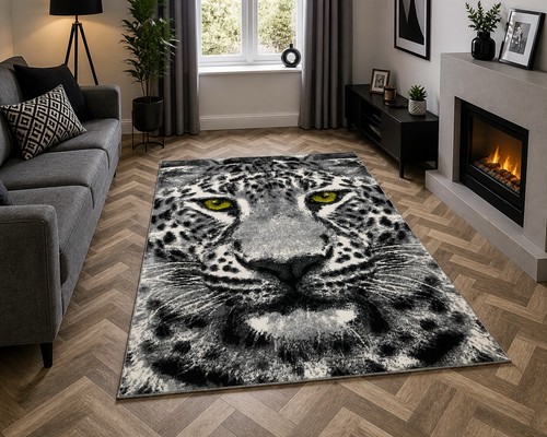 Quality grey green eye leopard - green,